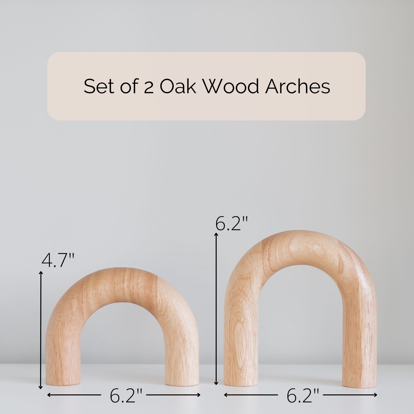 Wood Arch Decorative Objects - Create a cozy and inviting atmosphere with our handcrafted wooden arch decor pieces